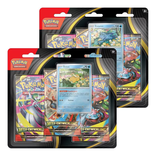 Pokémon – Mega Entwicklungen 3er Blister (Deutsch)